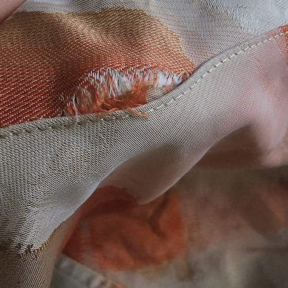 Ibella V Draped Collar Ruffle Pea Coat - Picture 16 of 16